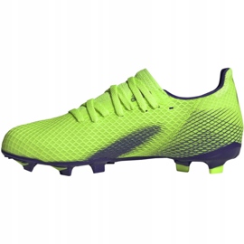 Adidas X Ghosted.3 Fg Jr EG8212 fotbollsskor grön grön 2