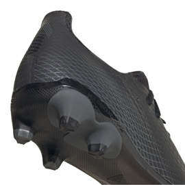 Adidas X Ghosted.3 Mg M G54837 fotbollsskor svart svart 1