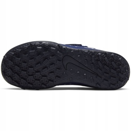 Nike Mercurial Vapor 13 Club Mds Tf Ps (V) Jr CJ1180-401 fotbollsskor marinblå 2