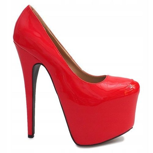 Höglackerade stift på den röda plattformen D905 1