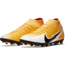 Nike Mercurial Superfly 7 Club FG / MG M AT7949 801 fotbollsskor mångfärgad gul 1