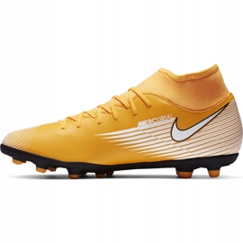 Nike Mercurial Superfly 7 Club FG / MG M AT7949 801 fotbollsskor mångfärgad gul 2