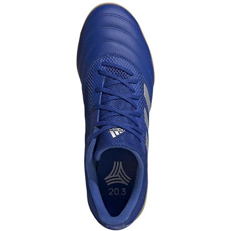 Adidas Copa 20.3 In Sala M EH1492 fotbollsskor silver, blå blå 1