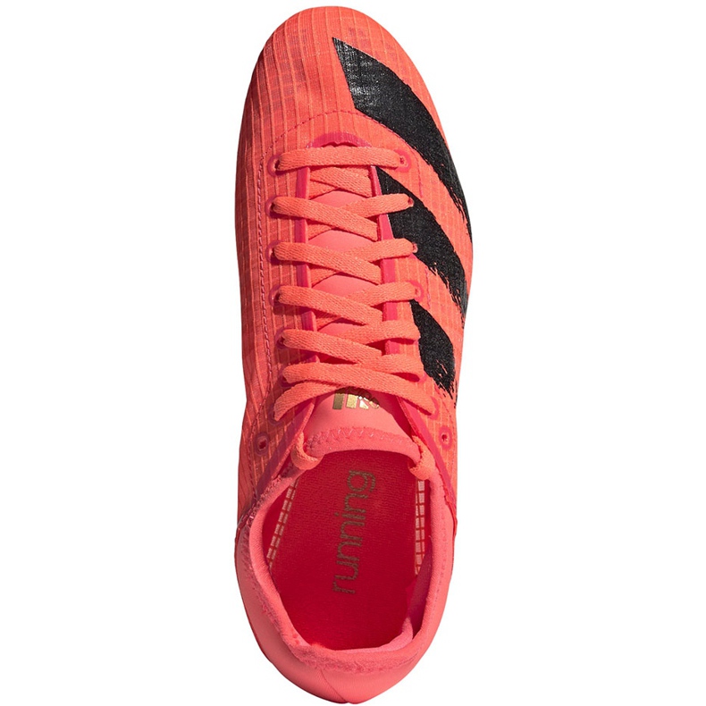 Adidas Sprintstar spikes FW9140 damskor svart orange 1