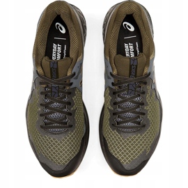 Asics Gel Sonoma 4 herr löparskor olivsvarta 1011A177 300 mångfärgad grön 1