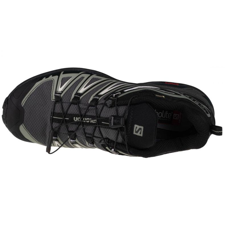 Salomon X Ultra 3 Gtx M 411684 skor svart grå 2