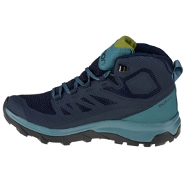 Salomon Outline Mid Gtx W 404846 marinblå 1