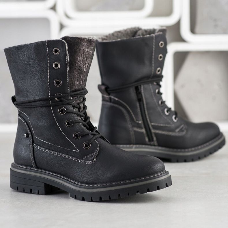 Super Mode High Trappers svart 2