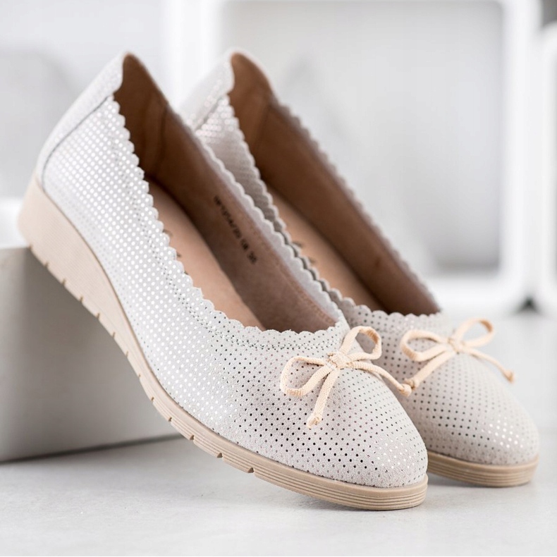 Filippo Eleganta läderballerinor mångfärgad 2