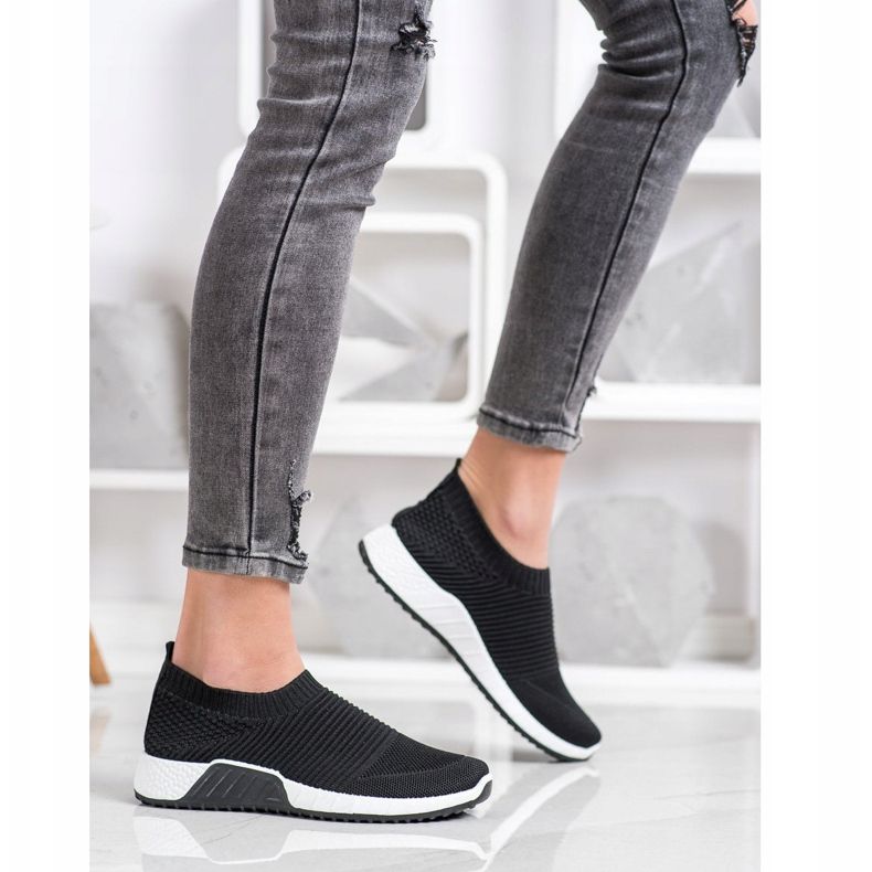 Goodin Sportiga svarta slipons 2