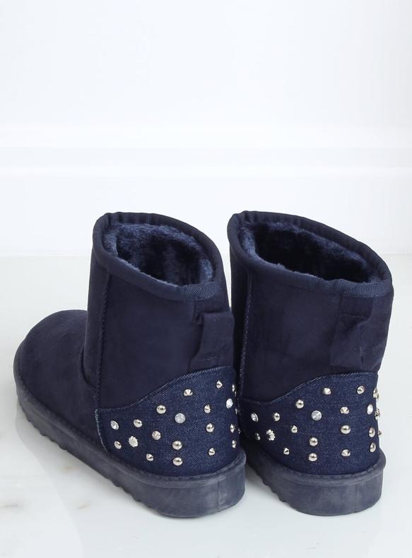 Blå snowboots för kvinnor M297 Blue 1