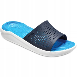 Crocs Literide Slide marinblå-vit 205183462 2