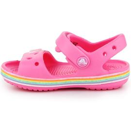 Crocs sandaler för barn Crocband Imagination Sandal Ps pink 206 145 669 rosa 1