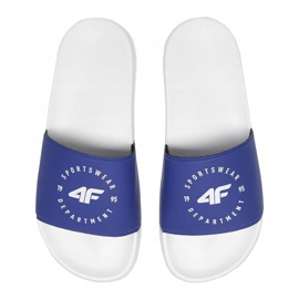 Tofflor för kvinnor 4F kobolt H4L20 KLD002 36S marinblå mångfärgad 1