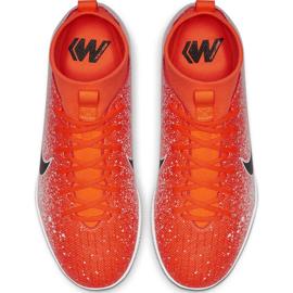 Nike Mercurial Superfly X 6 Academy Ic Jr AH7343 801 fotbollsskor mångfärgad orange 1