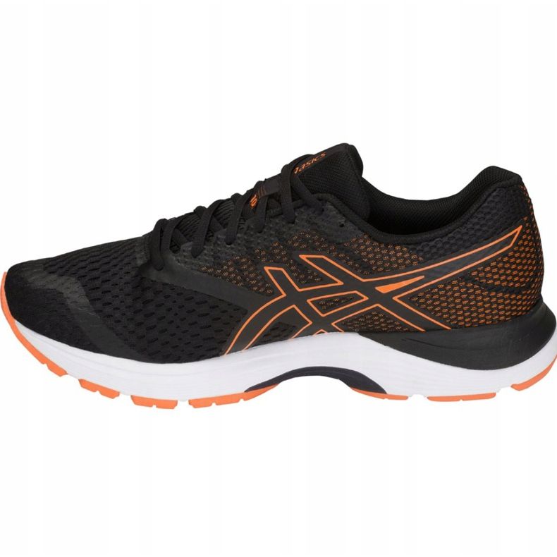 Asics Gel-Pulse 10 M 1011A007-001 skor svart orange 1