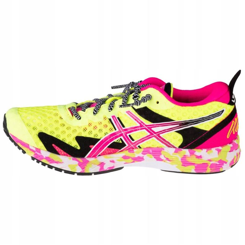 Asics Gel-Noosa Tri 12 W 1012A578-751 svart rosa gul 1