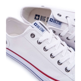 Big Star Classic Tie Sneakers vit DD174271 2
