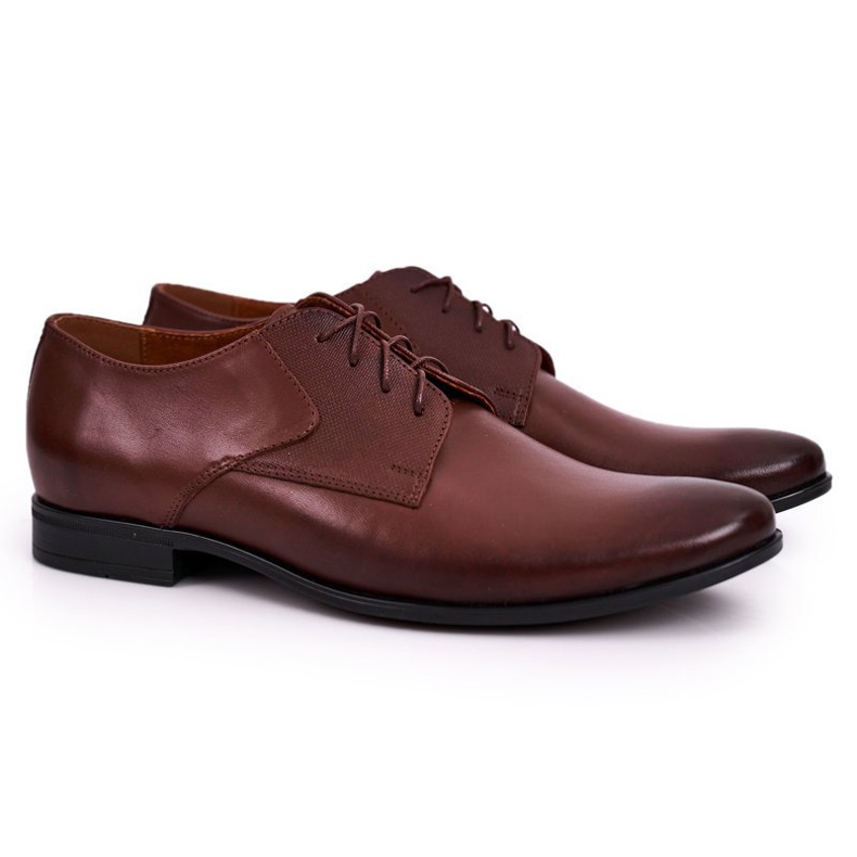 Bednarek Polish Shoes Herrskor i läder Bednarek Brown brun 2