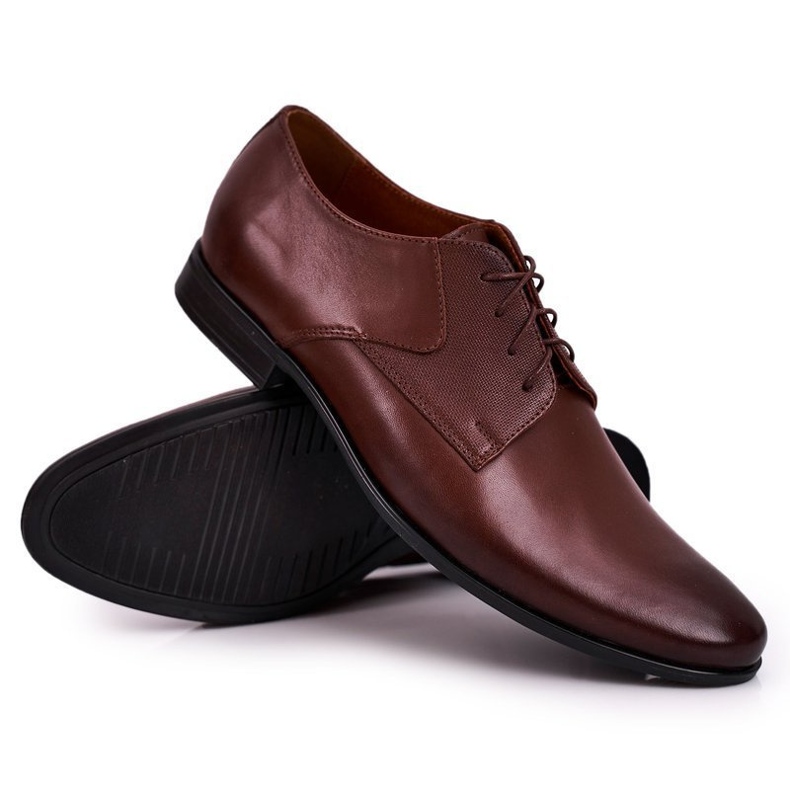 Bednarek Polish Shoes Herrskor i läder Bednarek Brown brun 1