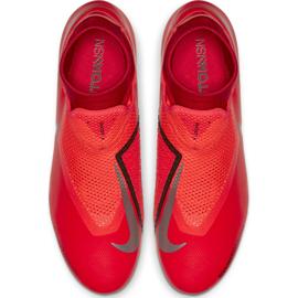 Nike Phantom Vsn Academy Df FG / MG AO3258 600 fotbollssko röd röd 1