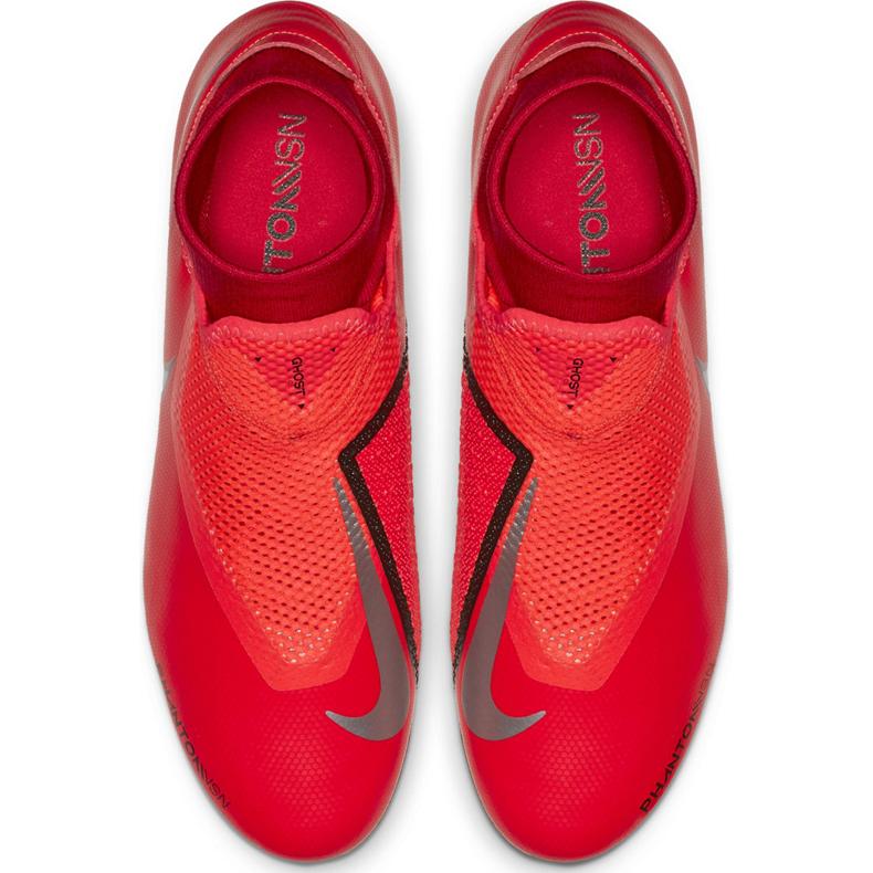 Nike Phantom Vsn Academy Df FG / MG AO3258 600 fotbollssko röd röd 1