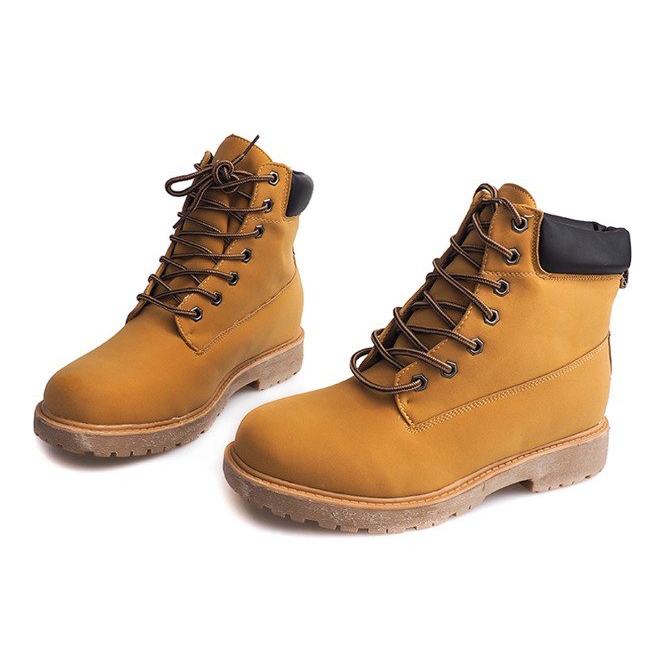 Isolerade Trekings Timbery A05 kamel brun 1