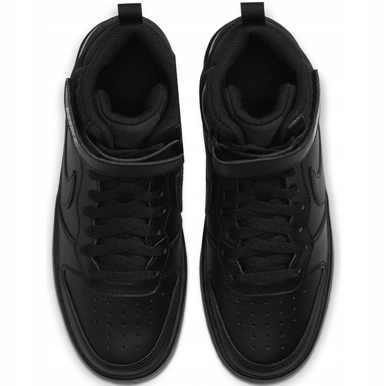 Nike Court Borough Mid 2 barnskor svart CD7782 001 1