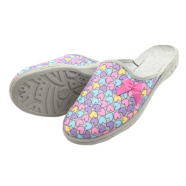 Befado färgade barnskor 707Y410 silver- mångfärgad 4