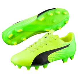 Fotbollsskor Puma Evo Speed ​​17.4 Fg M 104017 01 grön 3