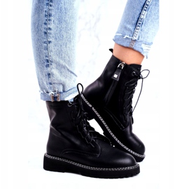 Kängor för kvinnor Big Star Black GG274596 svart 1