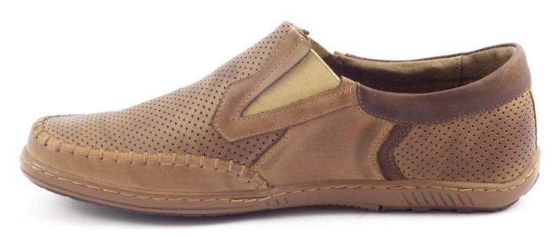 Perforerade herrskor JO29P brun 2