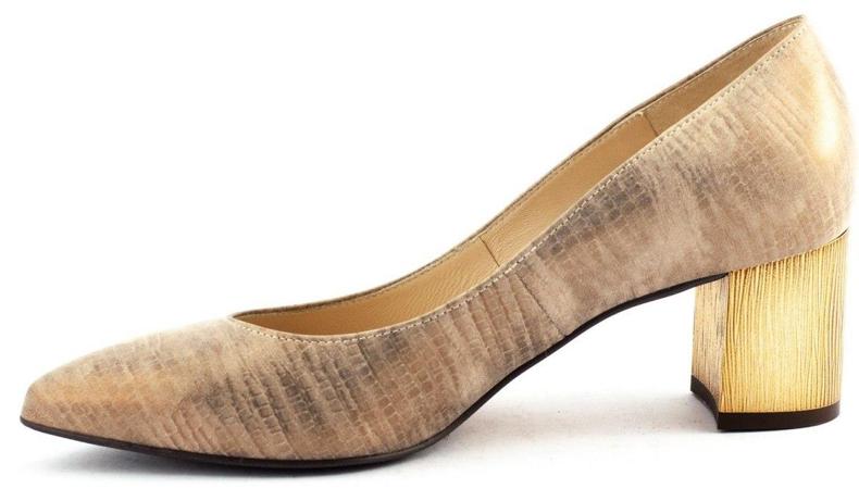 Anis Pumpar för kvinnor på pelaren 3638 beige 2