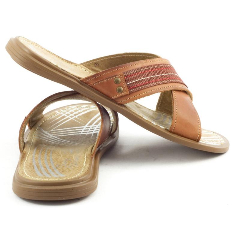 Tofflor för män 330 brun 2