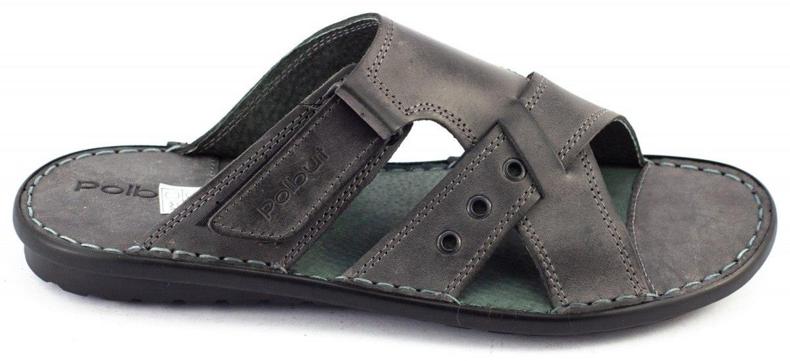 Polbut Grå SA05 herr tofflor 2