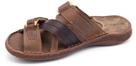 Polbut Tofflor för män SA06 brun 2