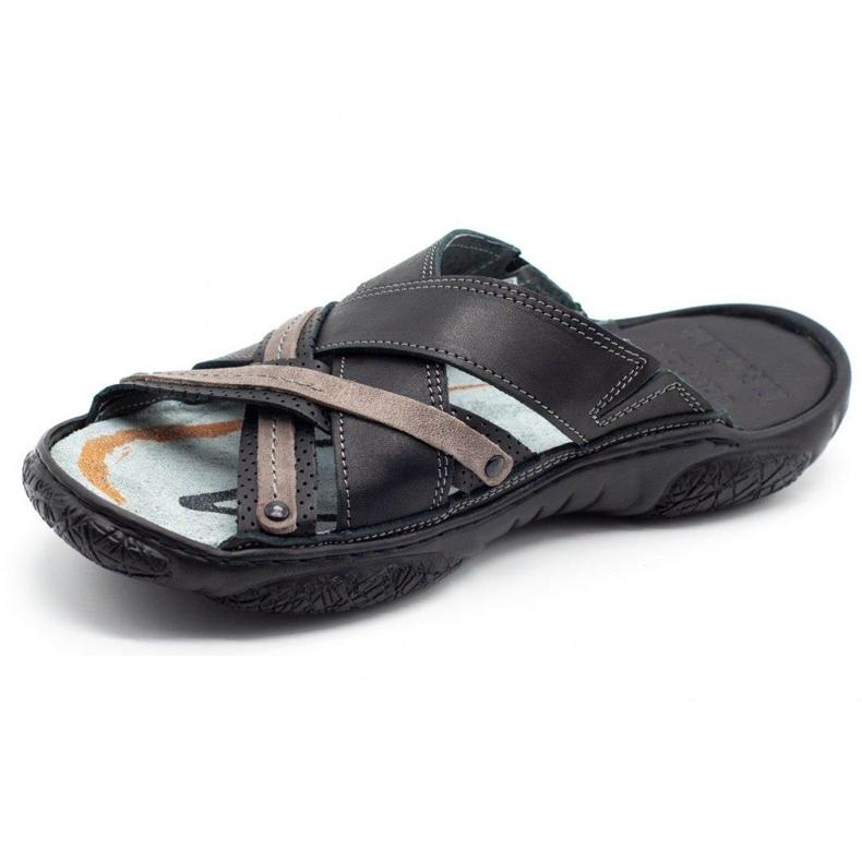 Lemar Herr tofflor 1654 svart 2