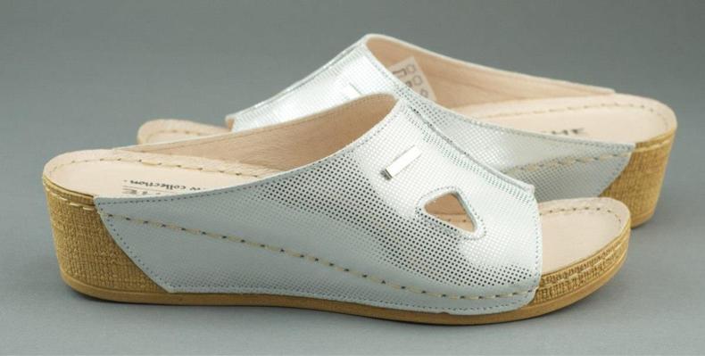 Tyche Kil tofflor 590 vita och silver vitt och silver 1