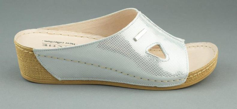 Tyche Kil tofflor 590 vita och silver vitt och silver 2