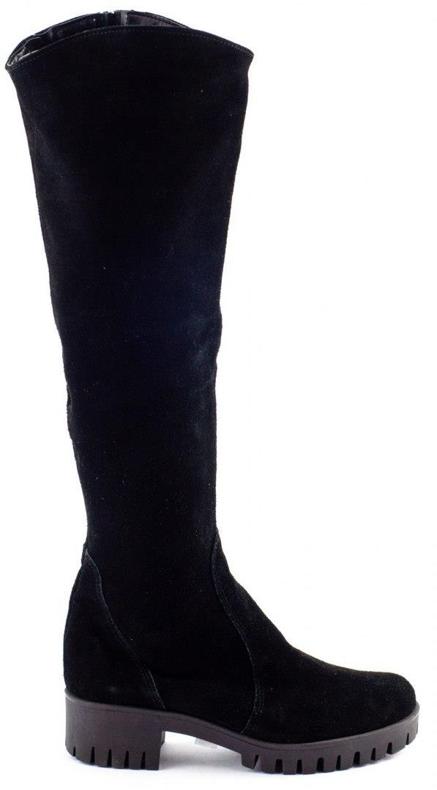 Olivier Svarta T-stövlar för kvinnor med höga klackar 1