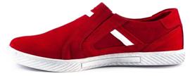 Polbut Slip-on herrskor JO21 röd 2