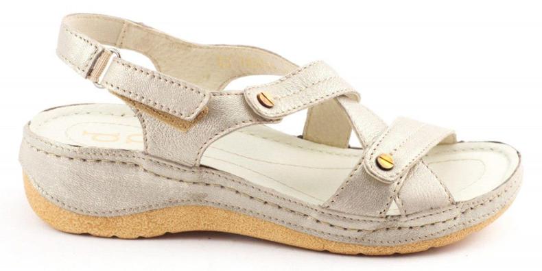 Dolce Pietro 2014 kvinnors gyllene sandaler 1