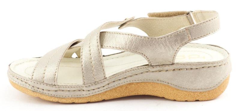 Dolce Pietro 2014 kvinnors gyllene sandaler 2