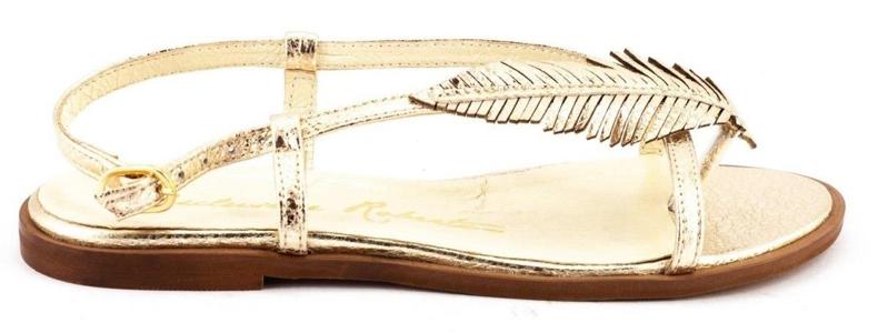 Damskor 621 guld gyllene 1