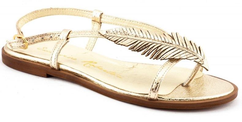 Damskor 621 guld gyllene 2