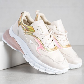 Sweet Shoes Snygga beige sneakers 2