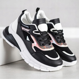 Sweet Shoes Snygga svarta sneakers 2