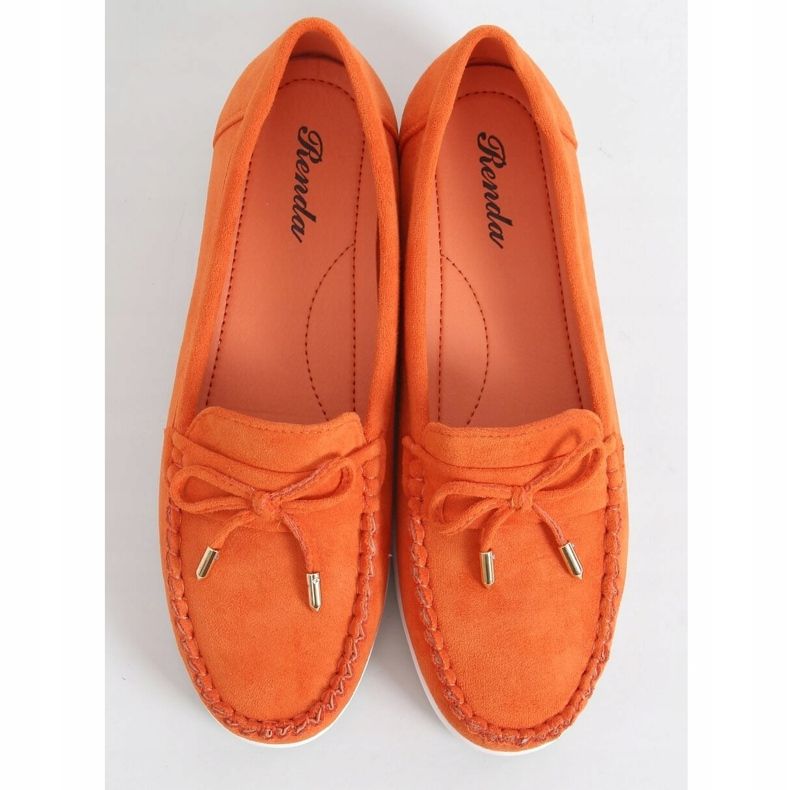 Orange loafers för kvinnor RQ-2 Orange 1