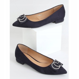 Ballerinas mandel marinblå tår FM3107A D.BLUE 1