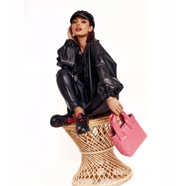 Damskor i läder Big Star EE274303 Svart 1